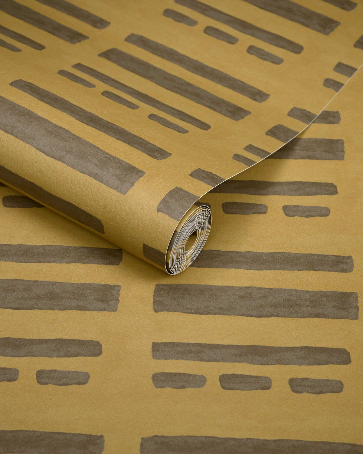 Sift Wc - Citron/Charcoal - LEE JOFA MODERN Wallpaper