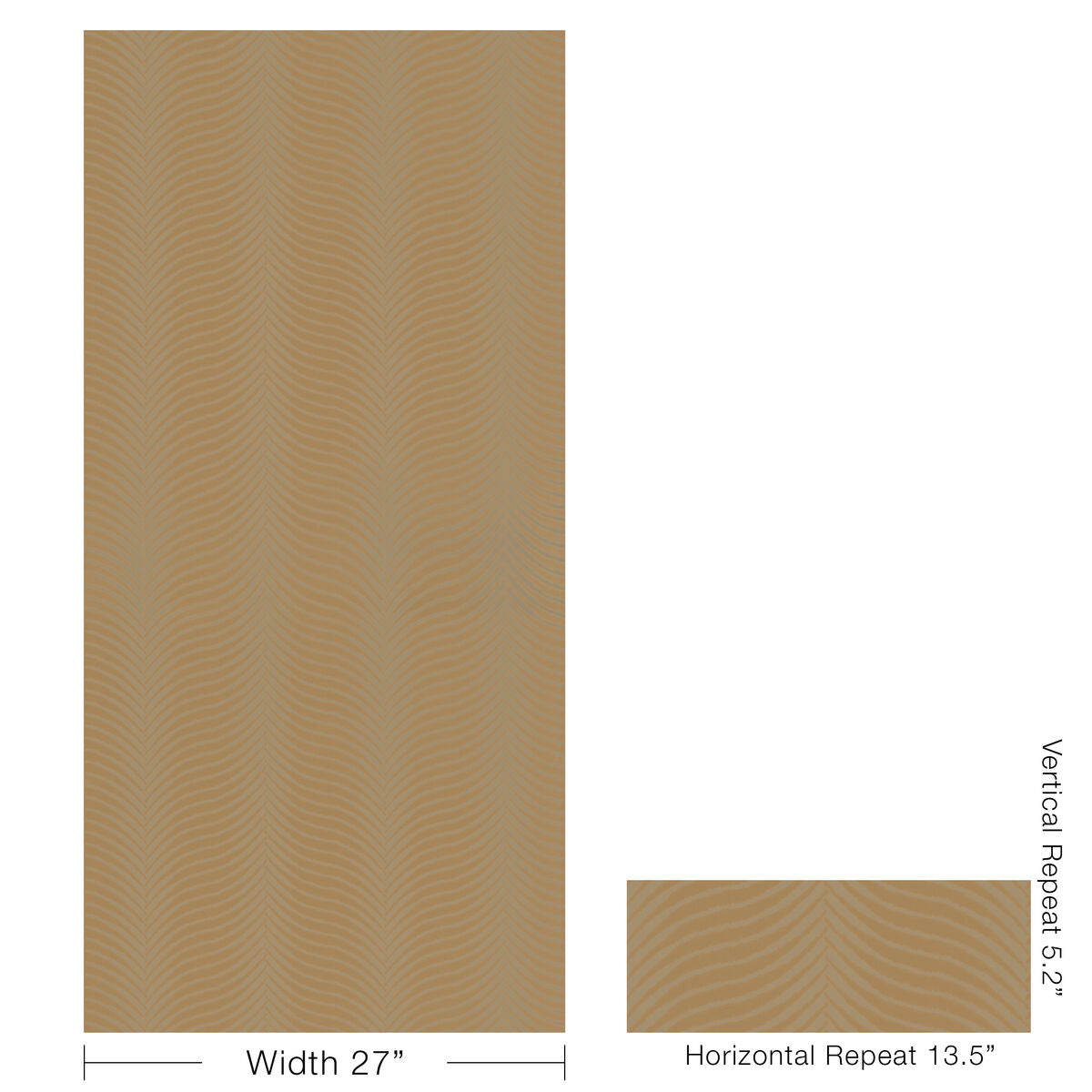 Calista Wc - Agate - Lee Jofa Wallpaper