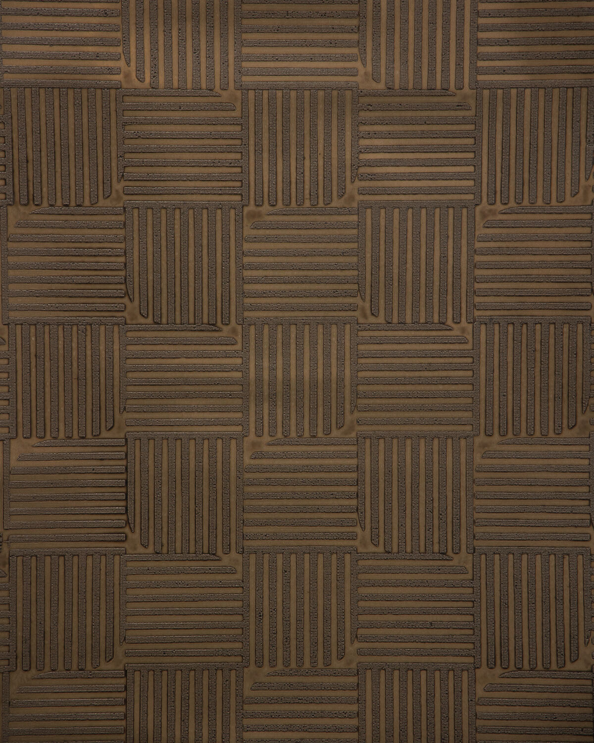 Tetra Wc - Walnut - Lee Jofa Wallpaper
