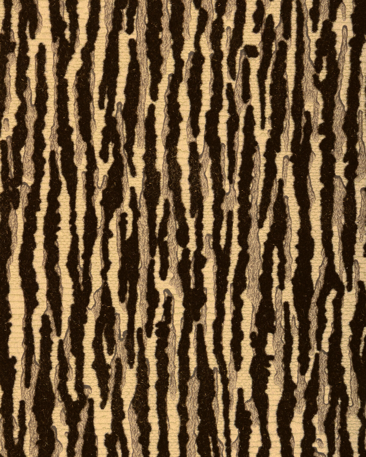 Maia Flock Wc - Tiger Eye - Lee Jofa Wallpaper