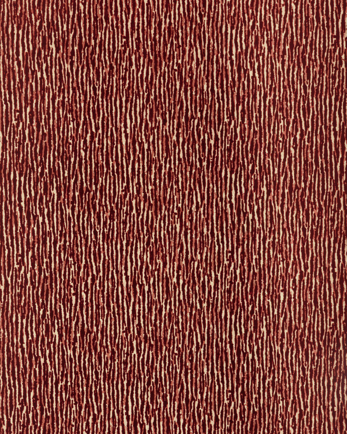 Maia Flock Wc - Garnet - Lee Jofa Wallpaper