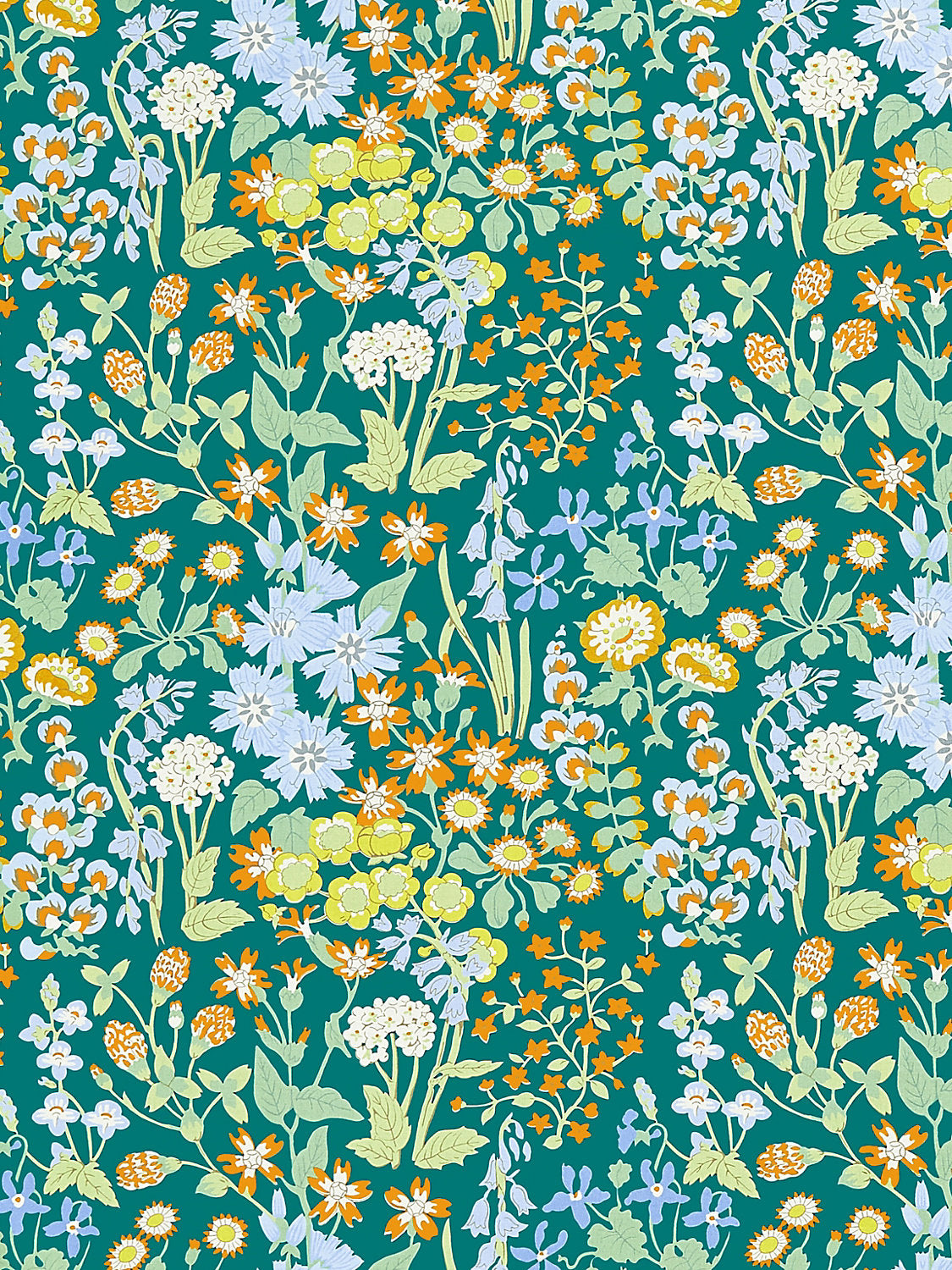 Nymph Floral - Emerald Multi