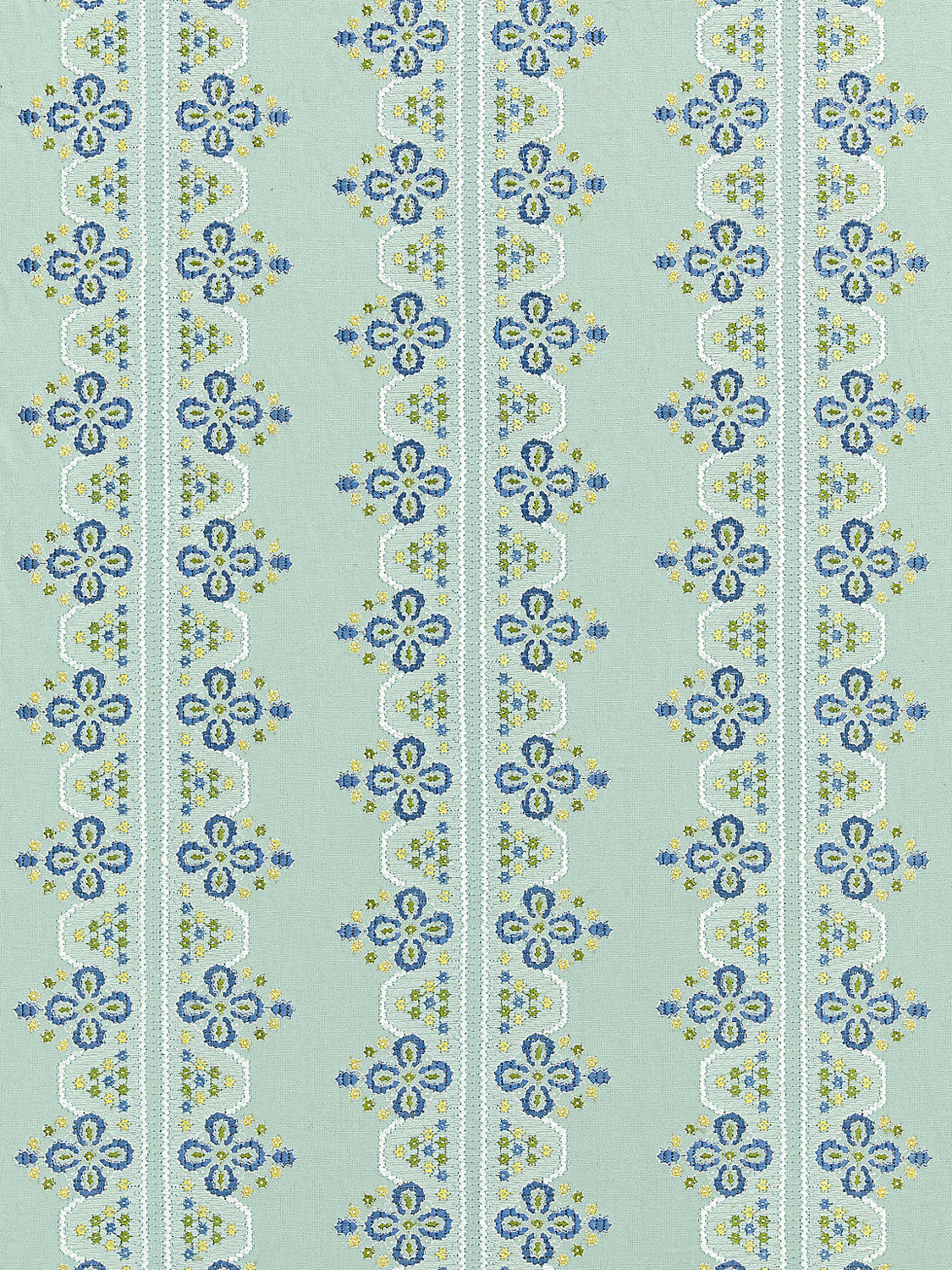 Imogen Embroidery - Seabed - Scalamandre Fabric