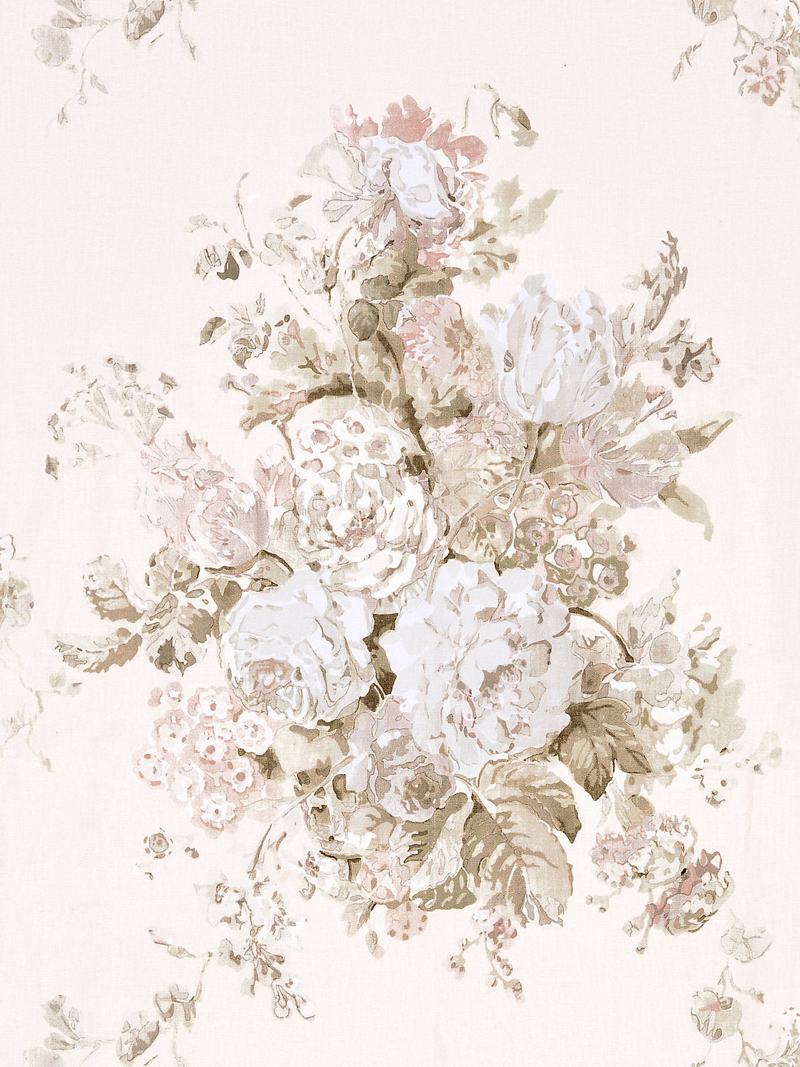 Sybilla Bouquet - Rose Quartz - Scalamandre Fabric