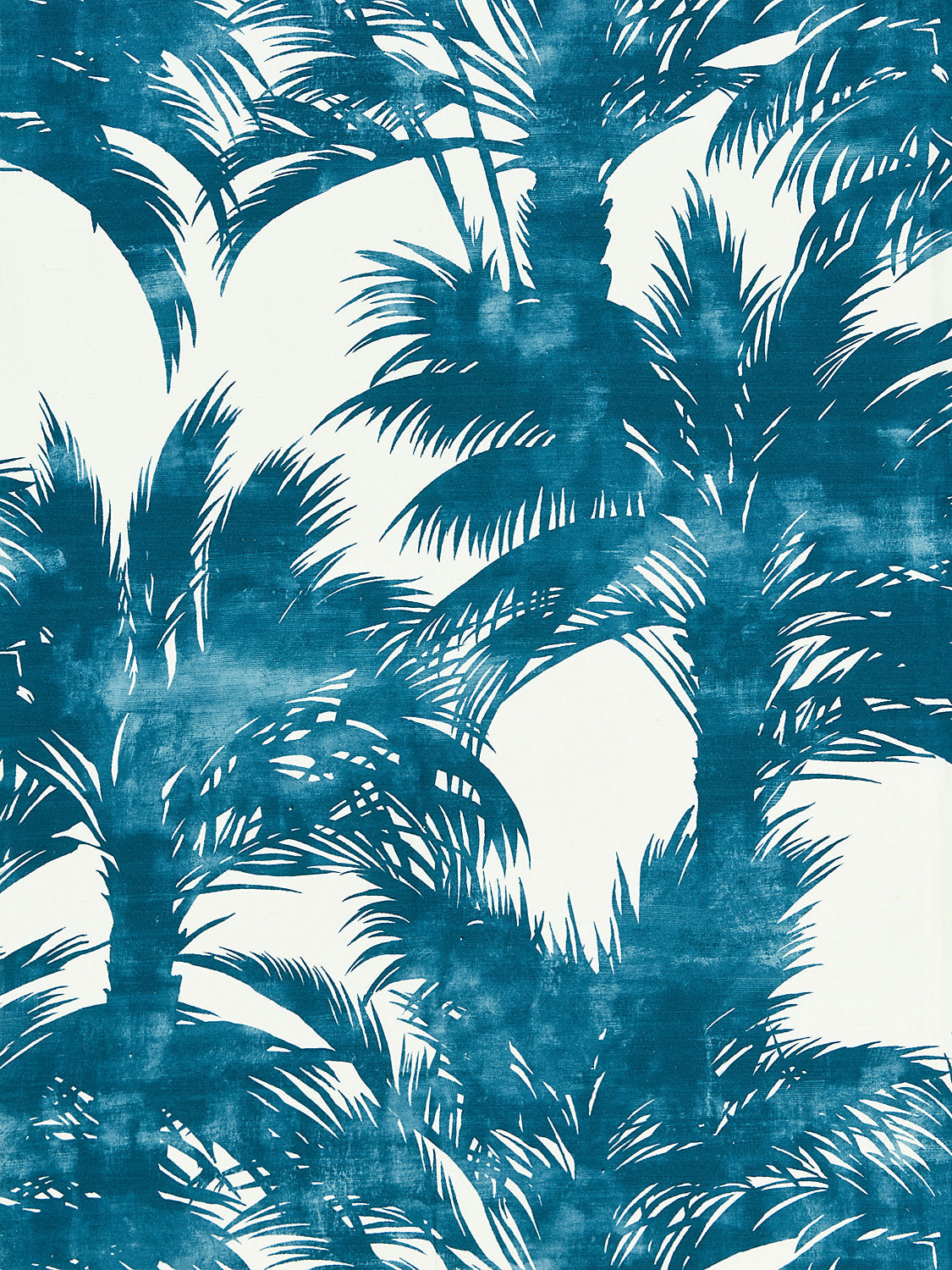 Palm Print - Turquoise