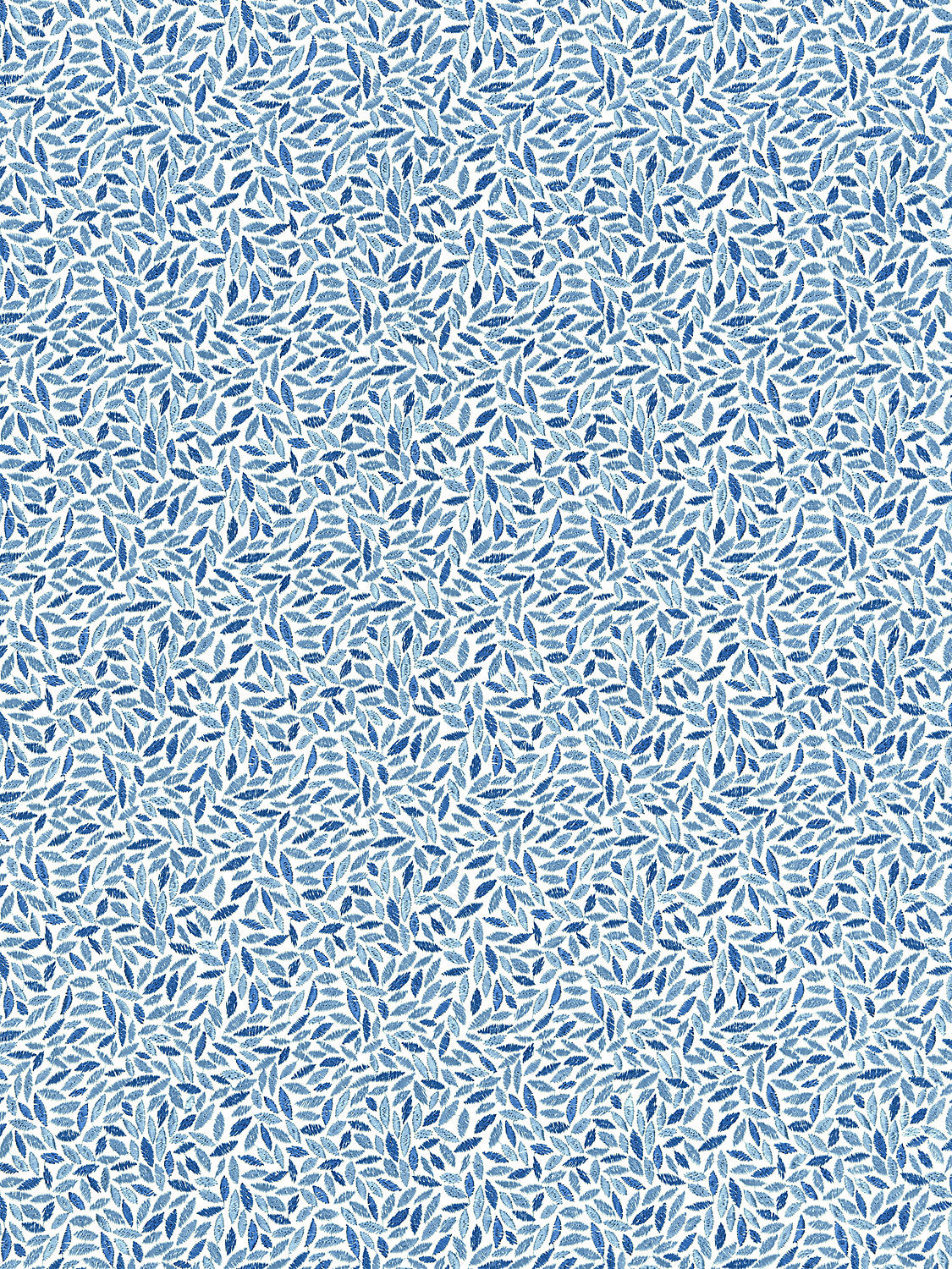 Meadow Embroidery - Marine - Scalamandre Fabric