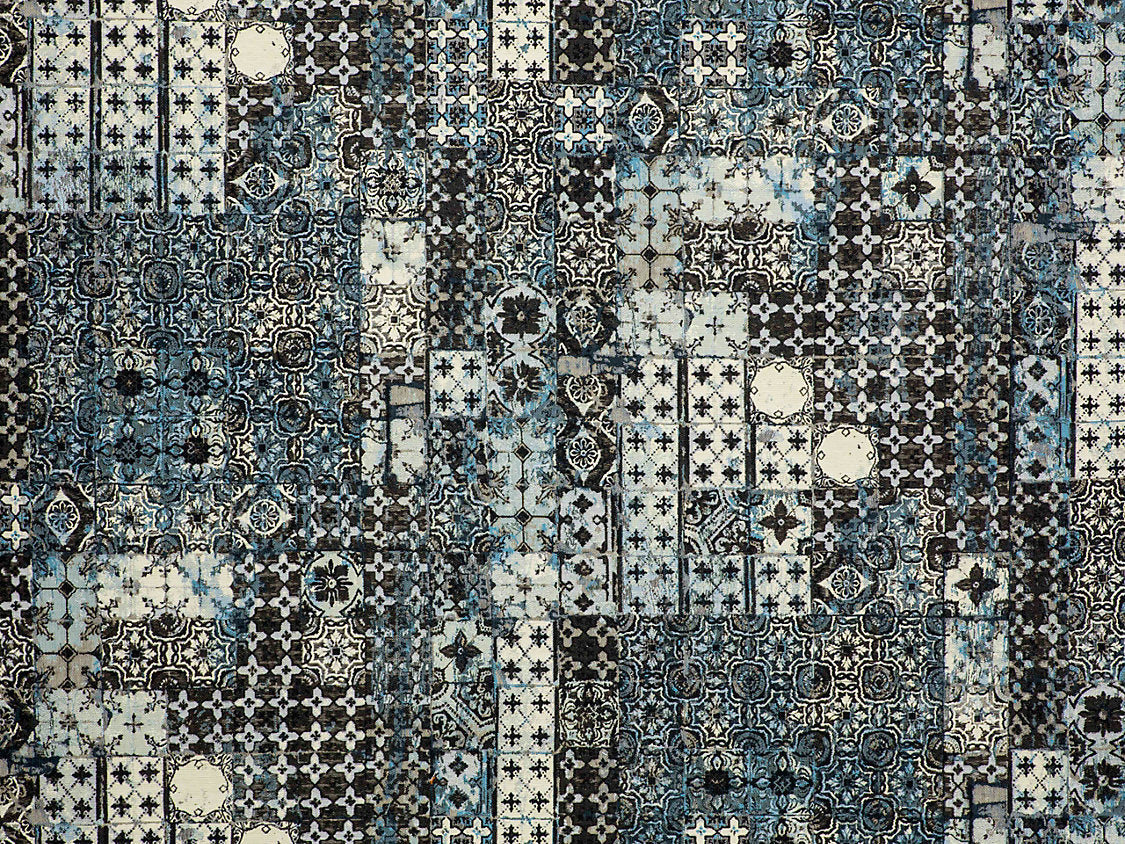 Azulejos Tapestry - Ciel - Scalamandre Fabric