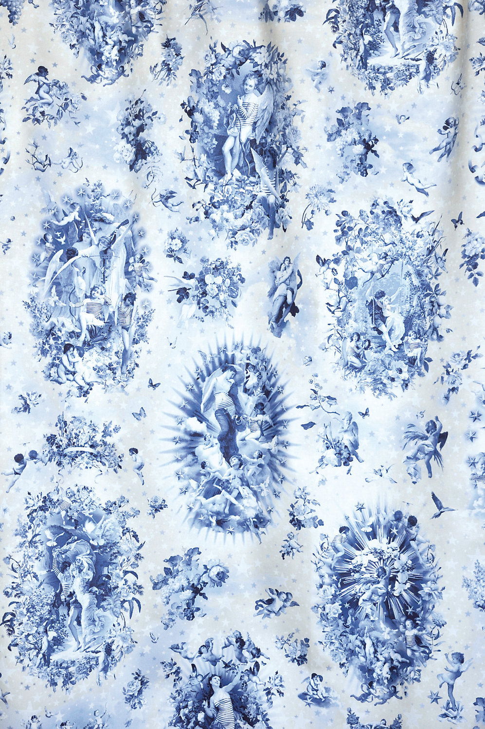 Angelots - Marine - Scalamandre Fabric