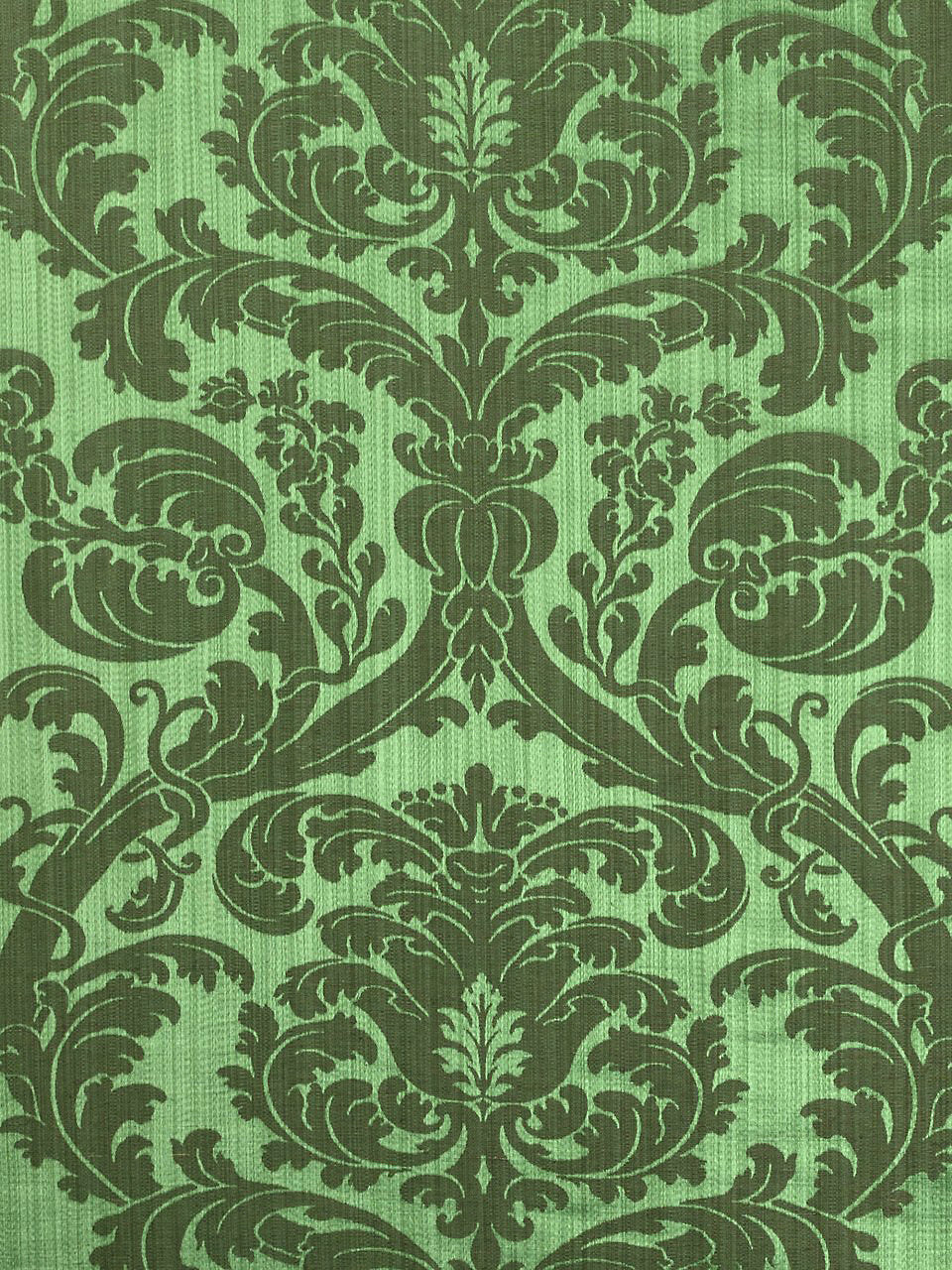 Tournelle Damask - Emeraude - Scalamandre Fabric