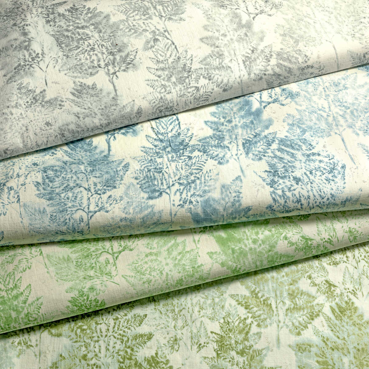 Heiki Fern - Linden - KRAVET BASICS Fabric