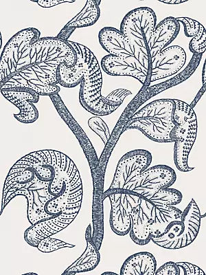 Russell - Indigo - Scalamandre Fabric