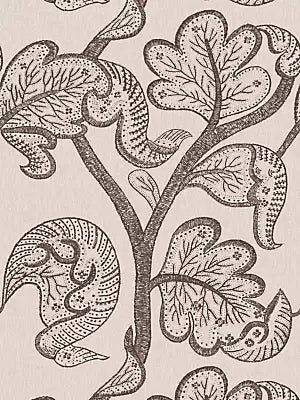 Russell - Umber On Natural - Scalamandre Fabric