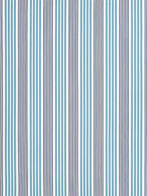 Newport Stripe - Sea Blue - Scalamandre Fabric
