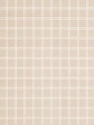 Prescott Plaid - Flax - Scalamandre Fabric