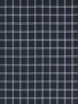 Prescott Plaid - Navy - Scalamandre Fabric