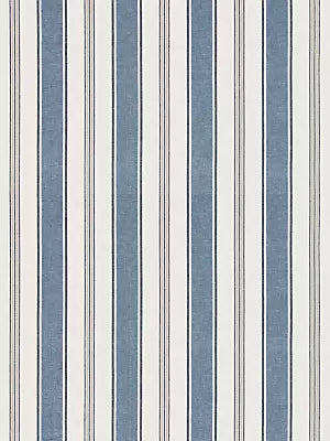 Halifax Stripe - Denim Blue - Scalamandre Fabric