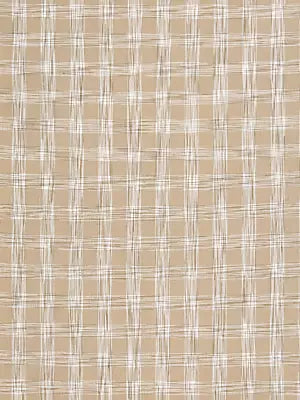 Haverhill Cotton Plaid - Sand - Scalamandre Fabric
