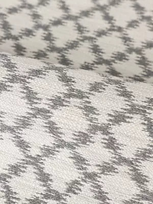 Ikat Diamond - Nickel - Scalamandre Fabric