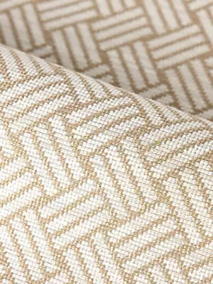 Lattice - Sand - Scalamandre Fabric
