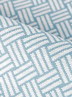 Lattice - Sky - Scalamandre Fabric