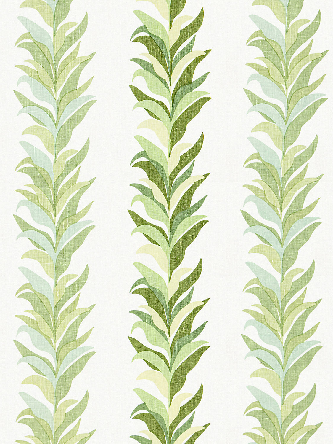 Chira Island Print - Leaf - Scalamandre Fabric