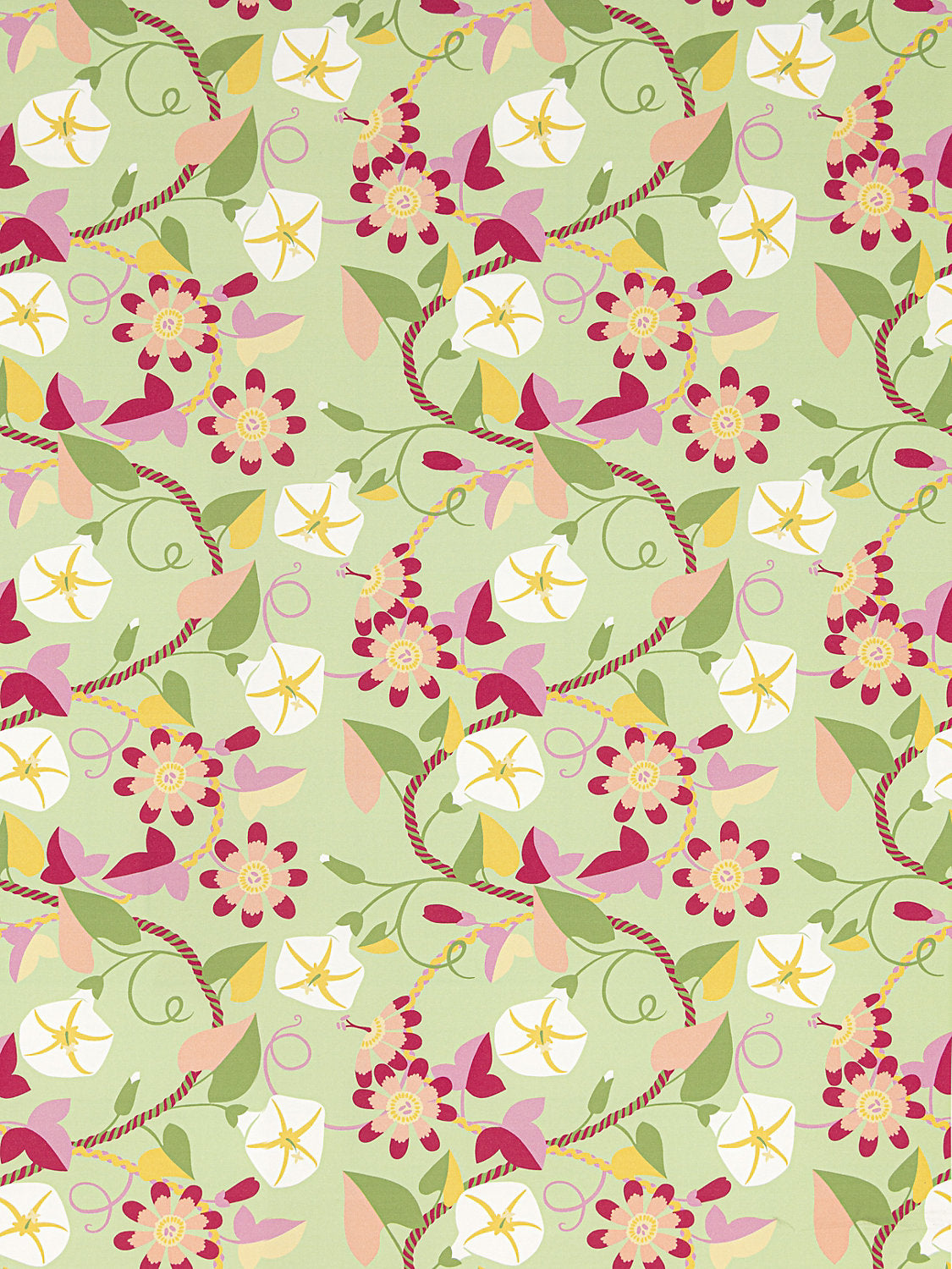 Morning Glory - Meadow - Scalamandre Fabric