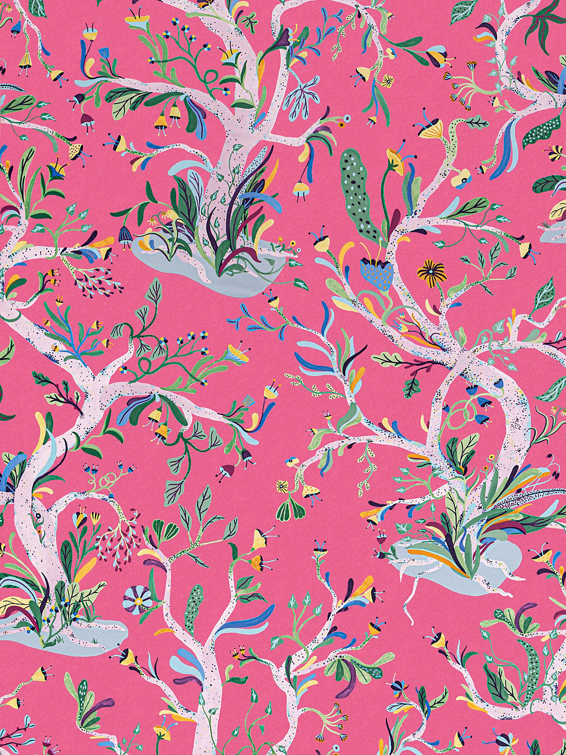 Enchanted Meadow - Peony - Scalamandre Fabric