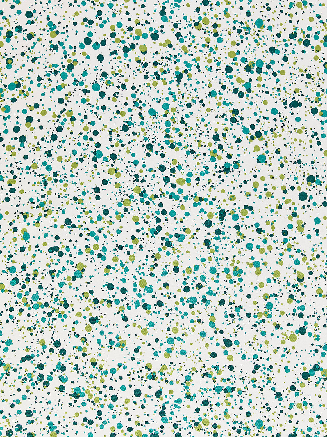 Spatter Cotton Print - Mermaid - Scalamandre Fabric
