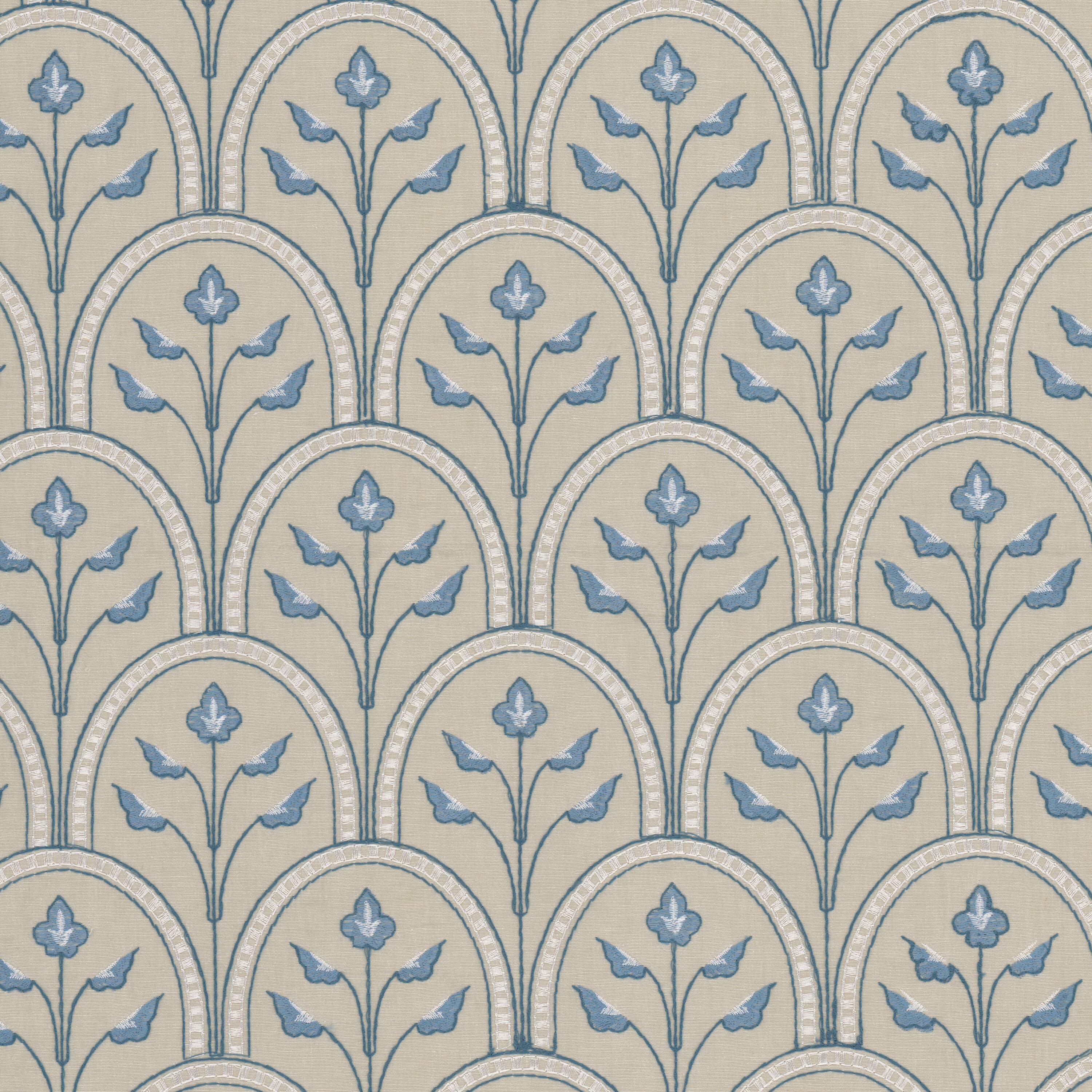 HOUK-2-BLUE-STOUT-TEXTILES - Stout Textiles Fabric