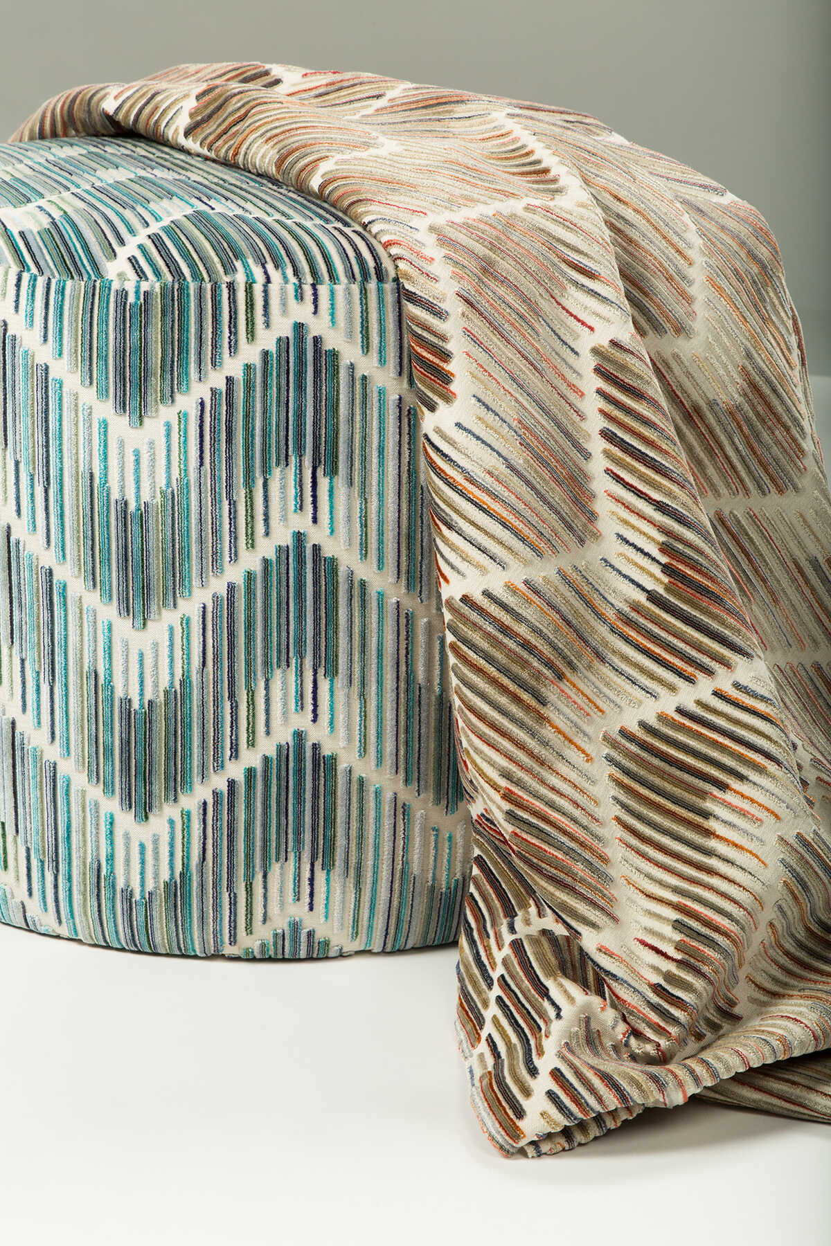 Highs And Lows - Stone - KRAVET COUTURE Fabric