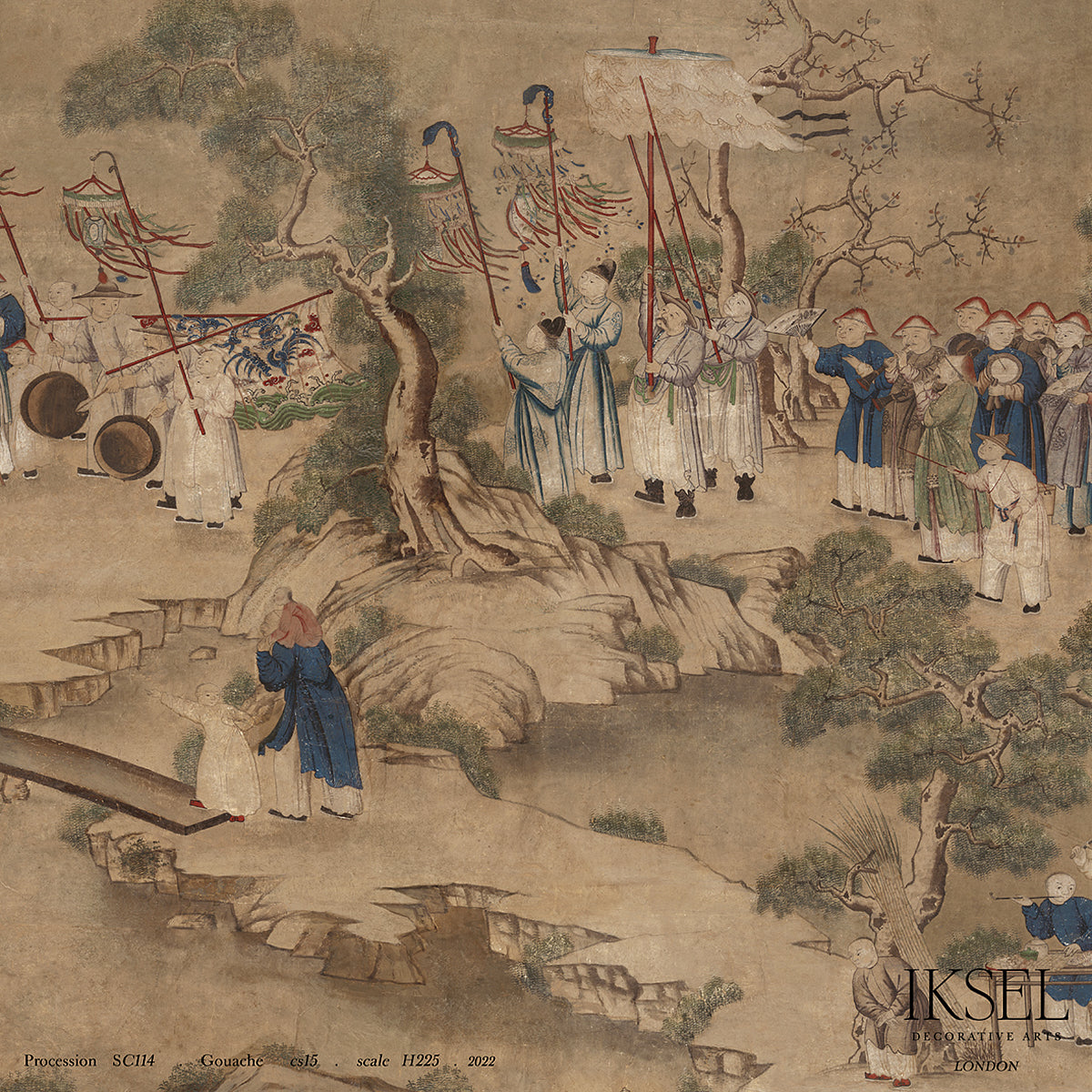 PROCESSION-GOUACHE-SCHUMACHER-IK3302
