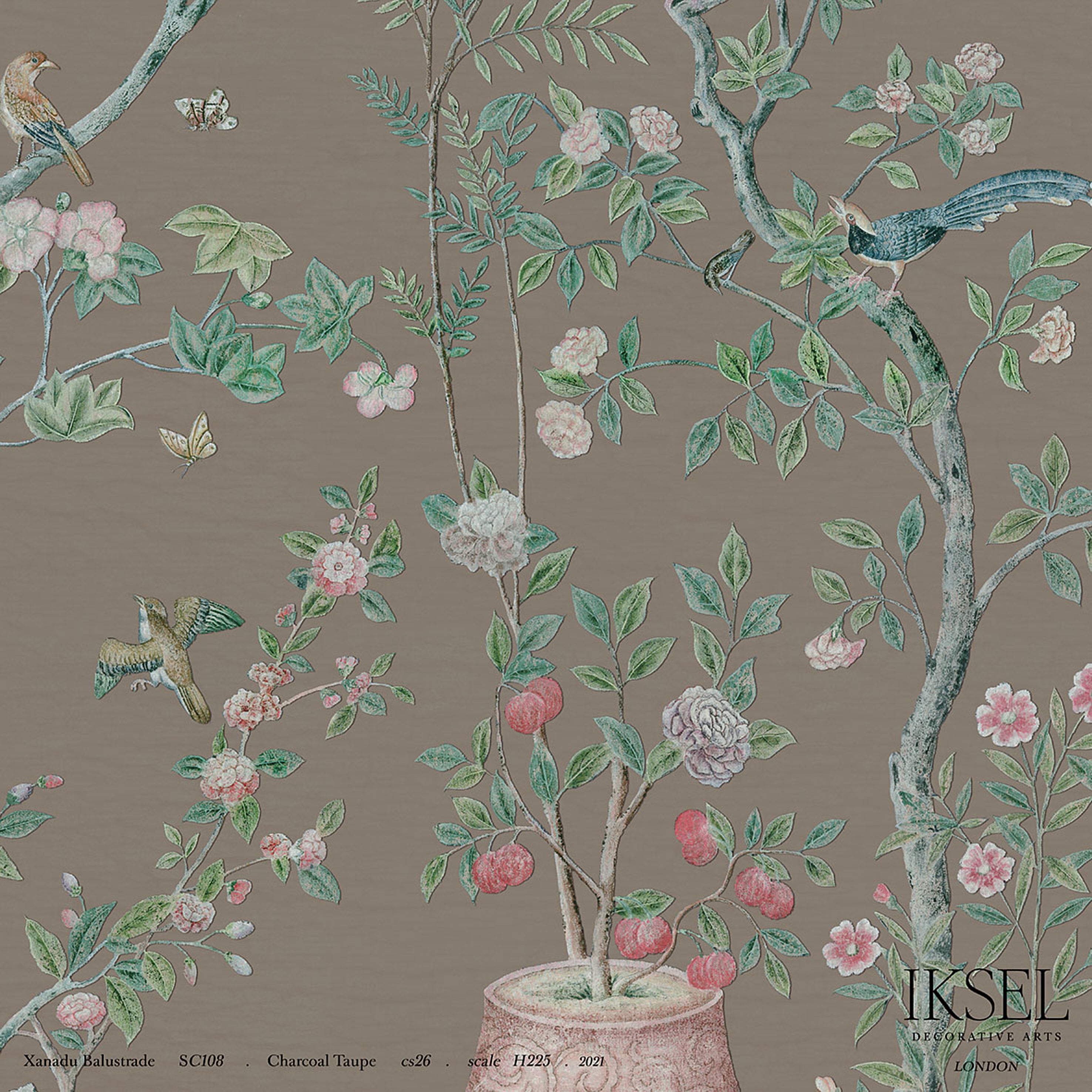 XANADU-BALUSTRADE-CHARCOAL-TAUPE-SCHUMACHER-IK4307