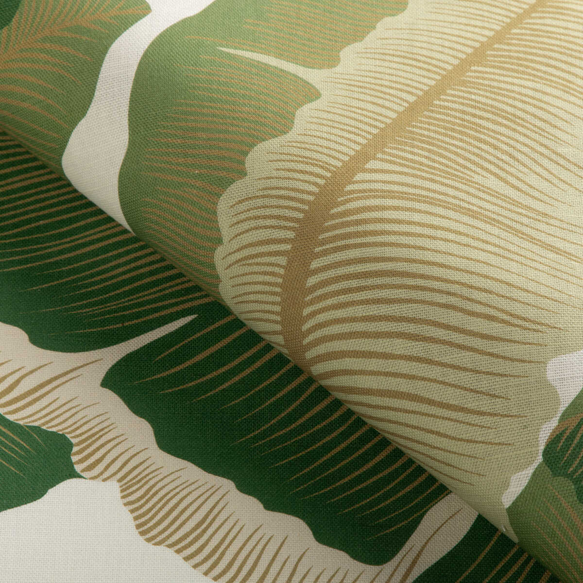 Isla Royal - Golden Palm - KRAVET COUTURE Fabric