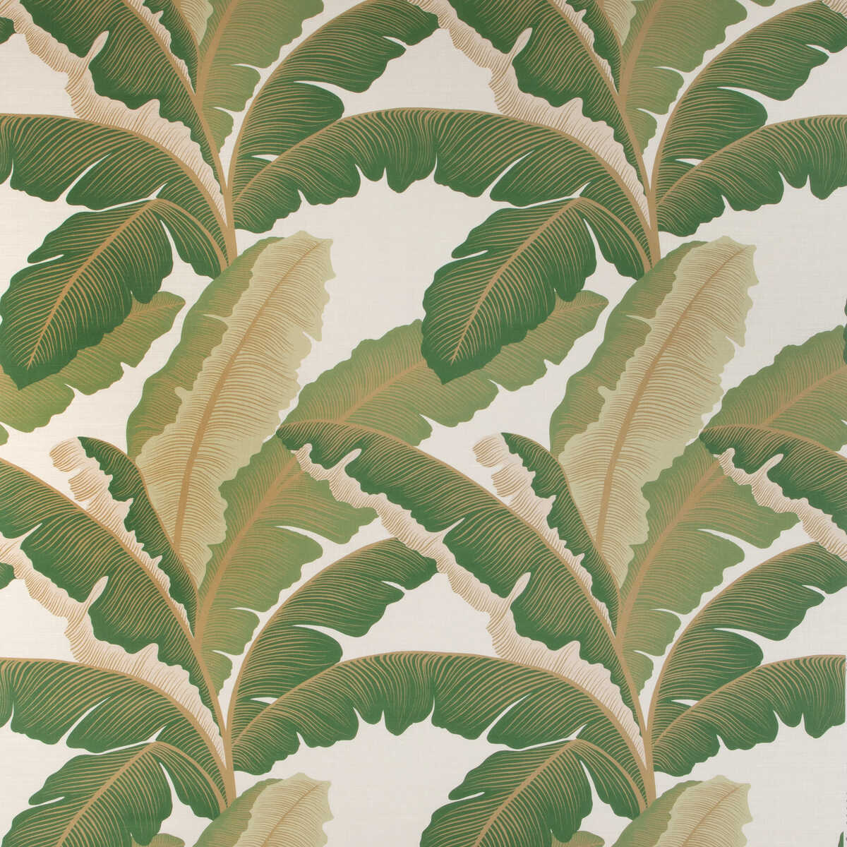 Isla Royal - Golden Palm - KRAVET COUTURE Fabric