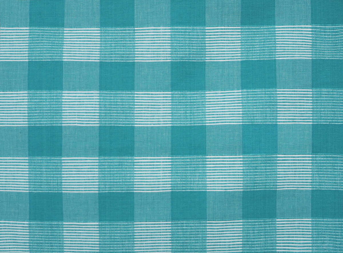 Siam Sq Cotton - Aqua Pura