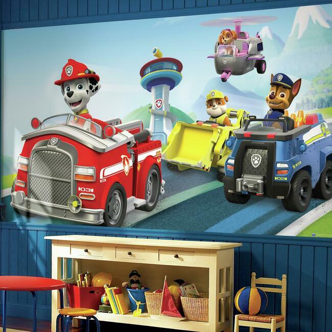 paw-patrol-friends-xl-wall-mural-blue-york-wallcoverings-jl1389m