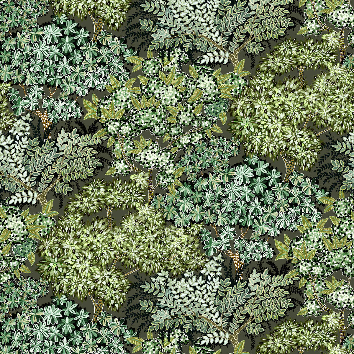 Broccoli Canpoy - 11 - KRAVET COUTURE Wallpaper