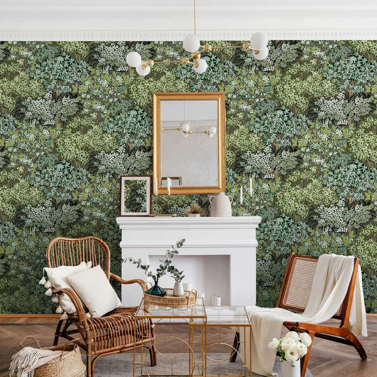 Broccoli Canpoy - 11 - KRAVET COUTURE Wallpaper