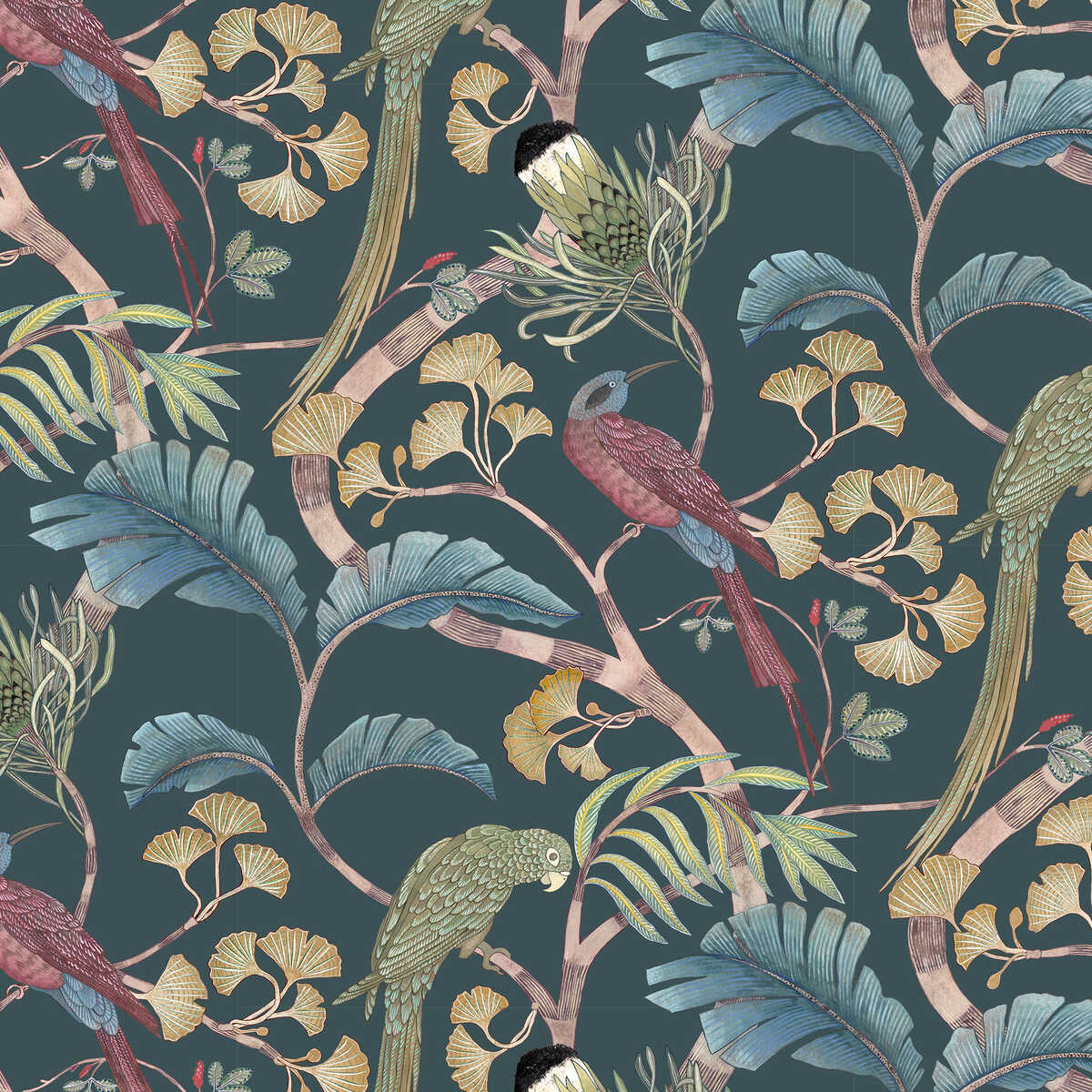 Living Branches - 02 - KRAVET COUTURE Wallpaper