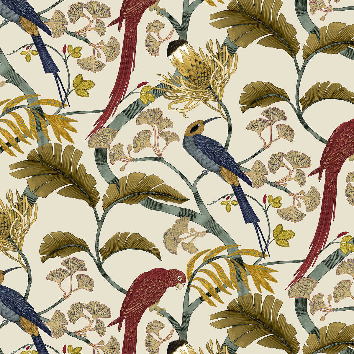 Living Branches - 21 - KRAVET COUTURE Wallpaper