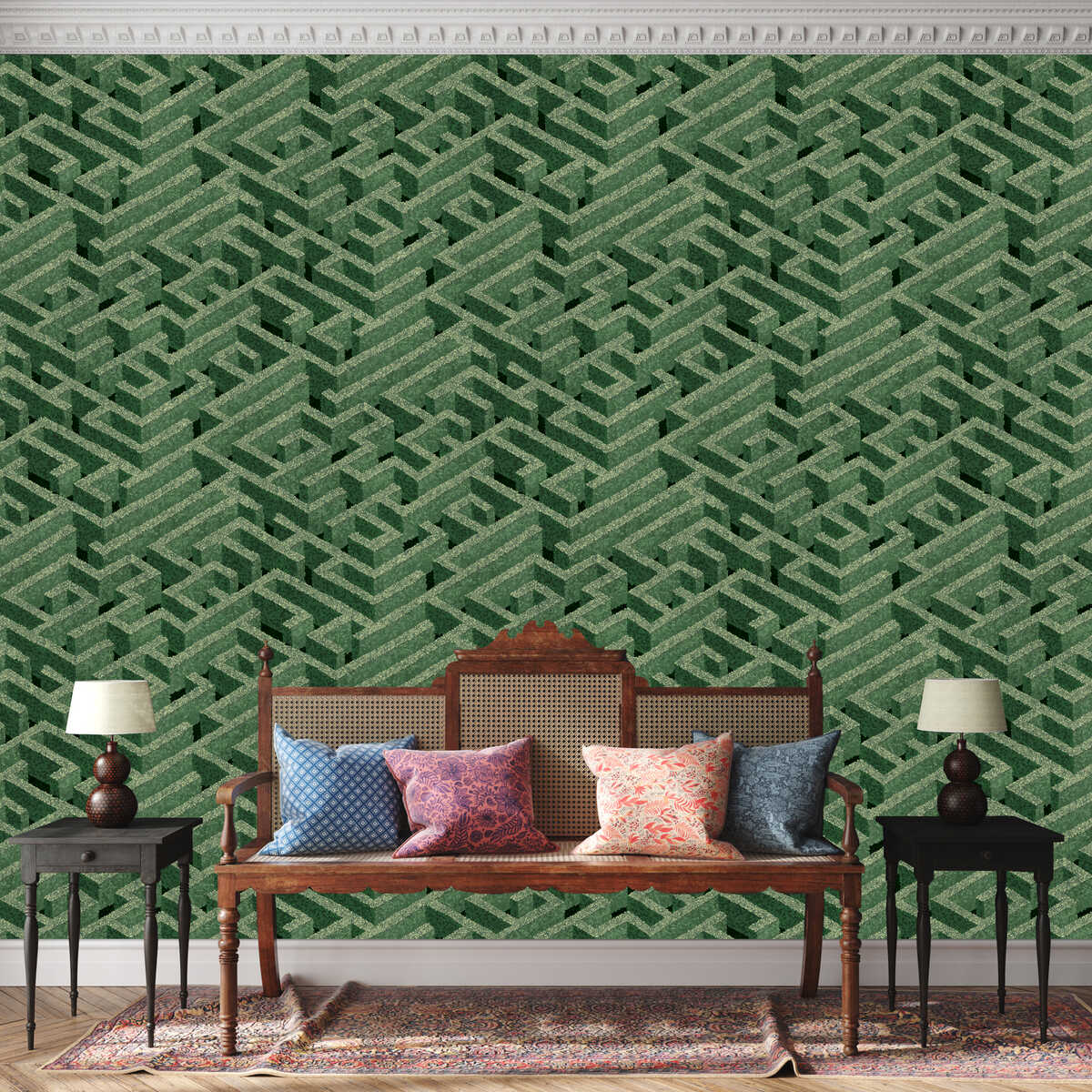 Labyrinth - 11 - KRAVET COUTURE Wallpaper