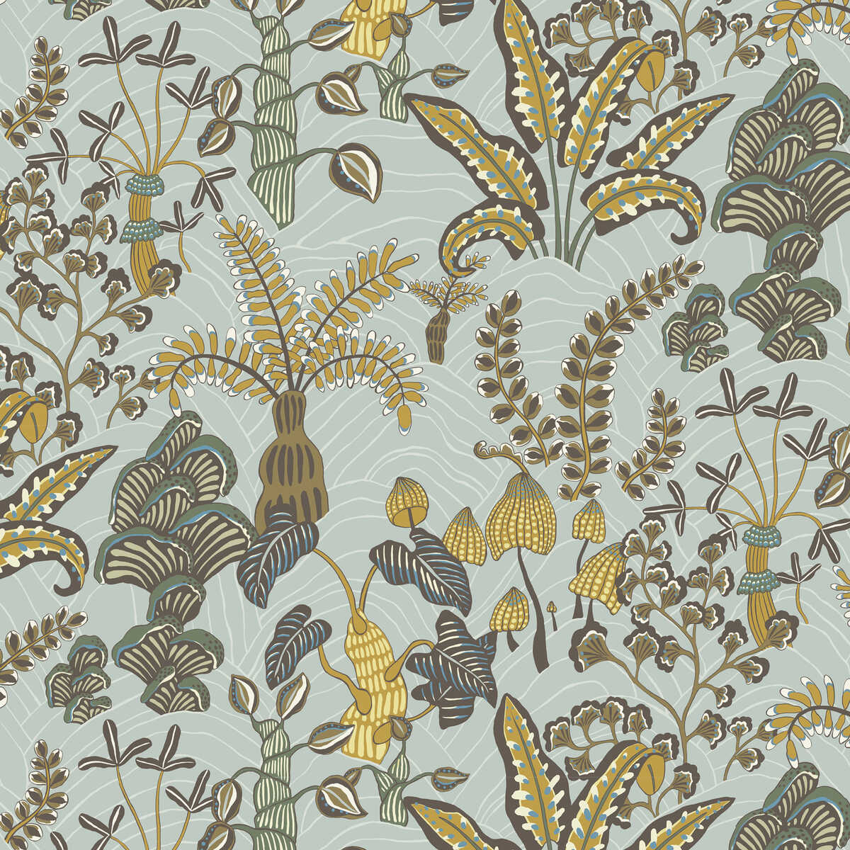 Woodland Floor - 01 - KRAVET COUTURE Papel pintado