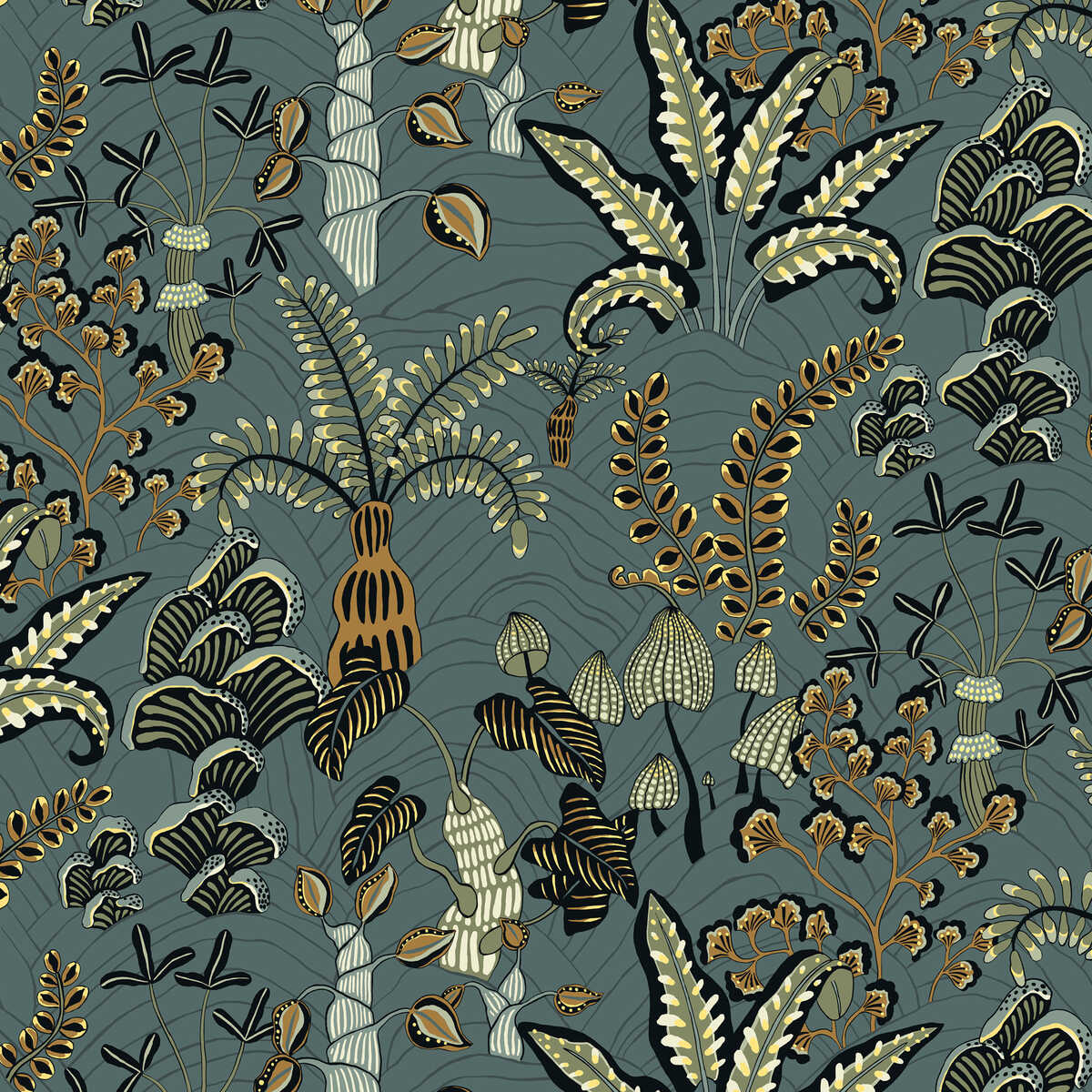Woodland Floor - 21 - KRAVET COUTURE Wallpaper