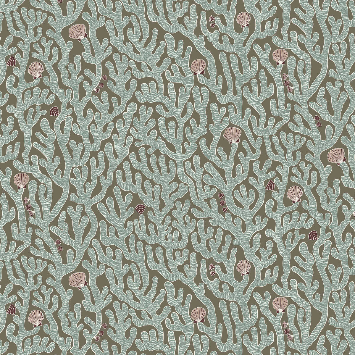 Coral - 31 - KRAVET COUTURE Wallpaper