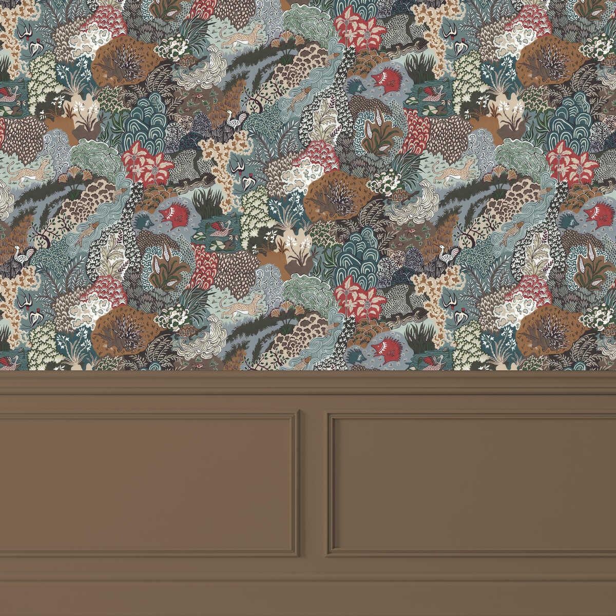 Whimsical Clumps - 01 - KRAVET COUTURE Wallpaper