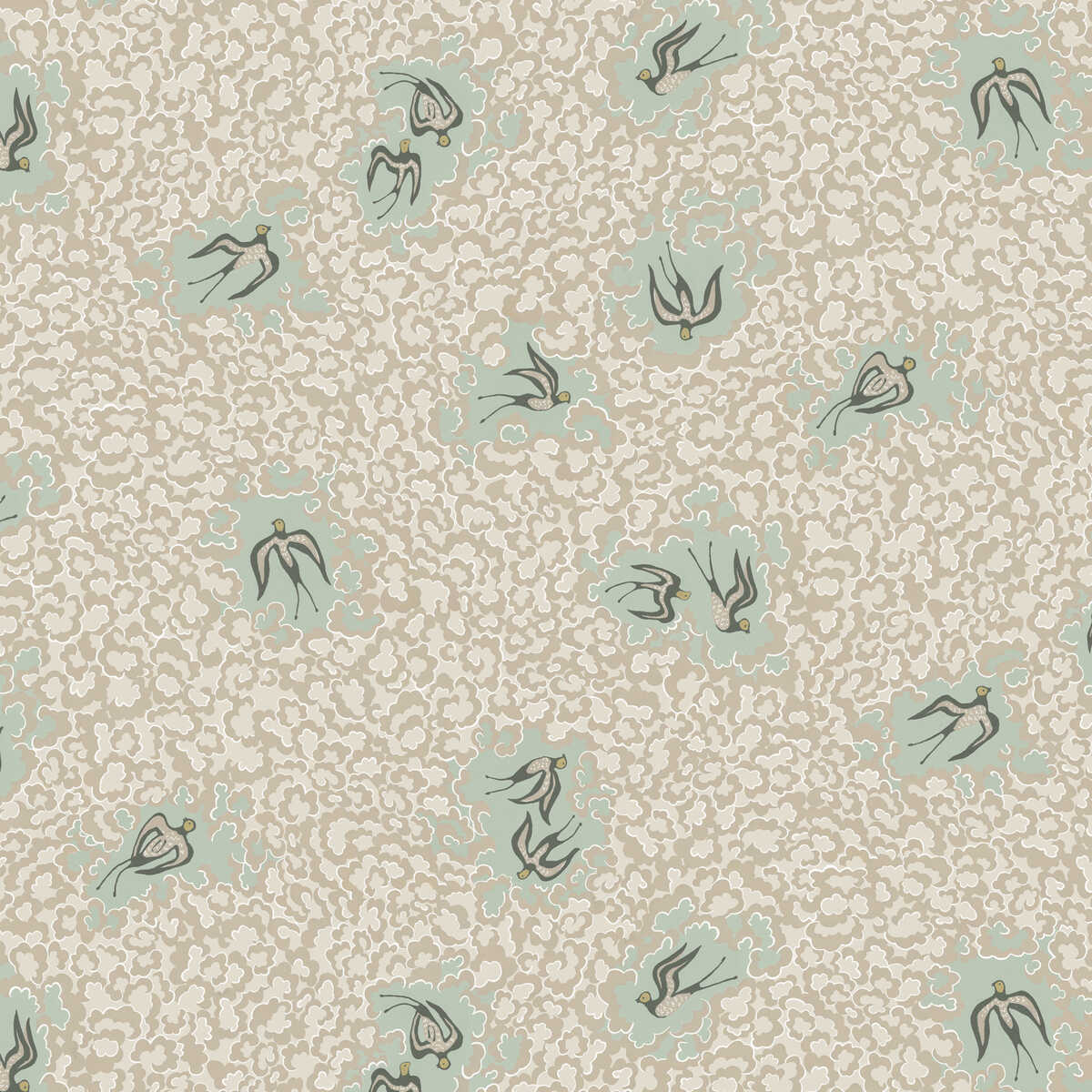 Beas Swallows - 21 - KRAVET COUTURE Wallpaper
