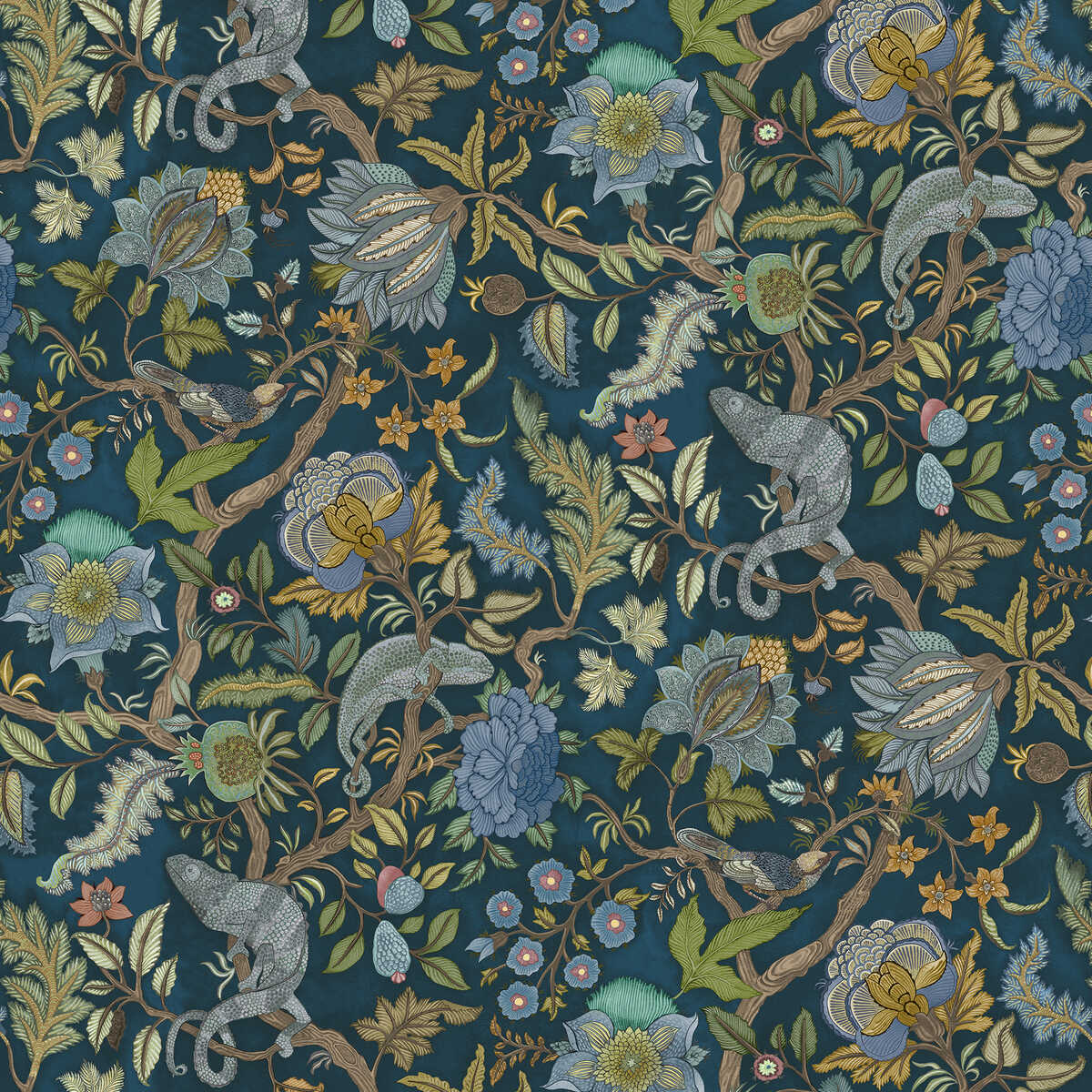 Chameleon Trail Wp - 61 - KRAVET COUTURE Papel pintado