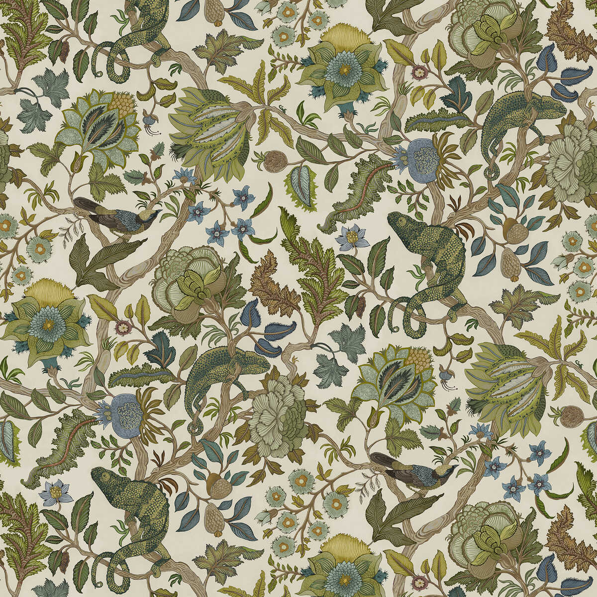 Chameleon Trail Wp - 71 - KRAVET COUTURE Wallpaper