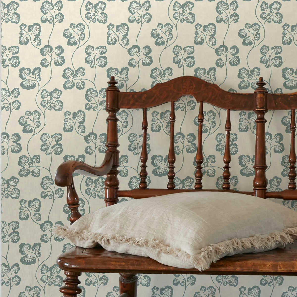 Cabbage Check Wp - 21 - KRAVET COUTURE Wallpaper