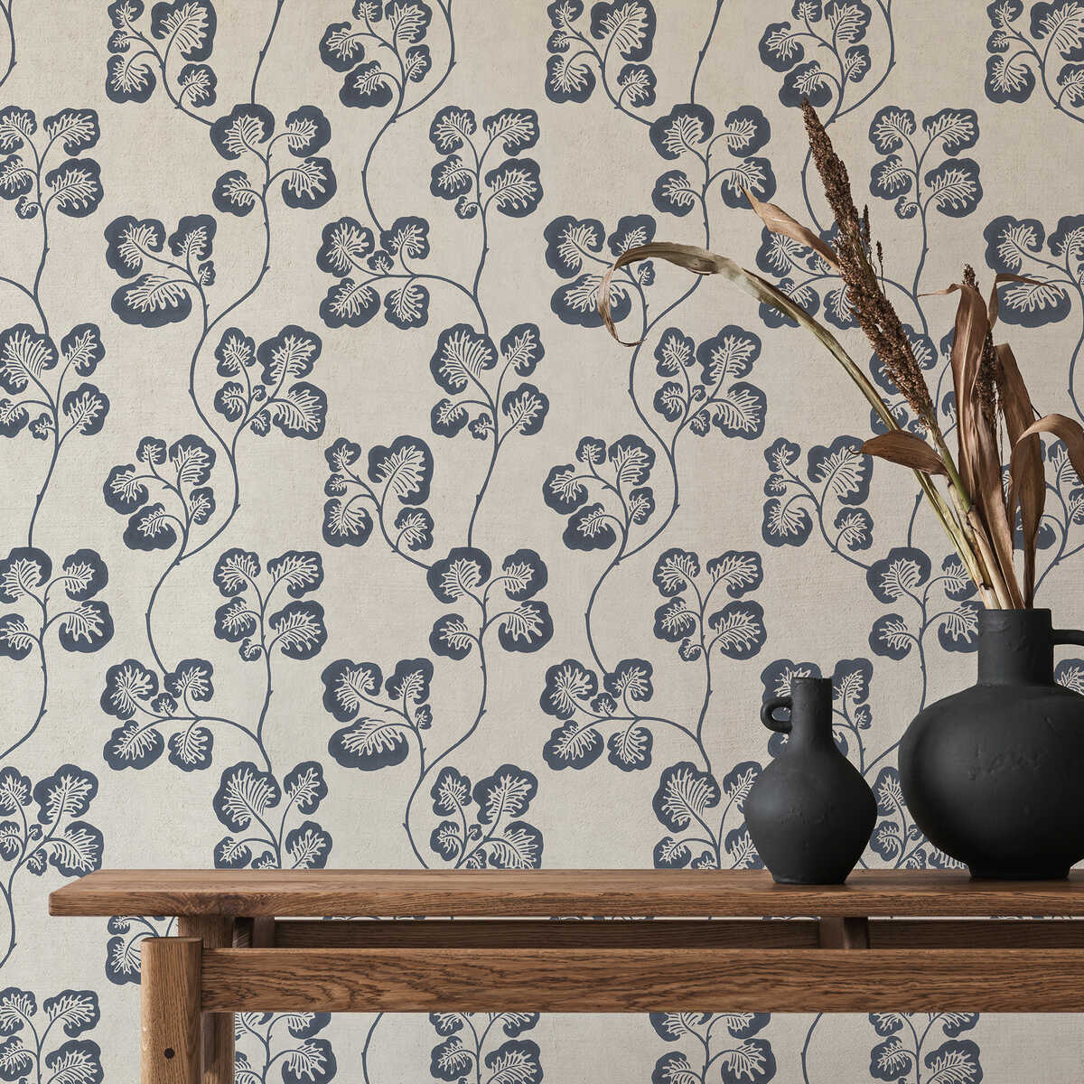 Cabbage Check Wp - 41 - KRAVET COUTURE Wallpaper